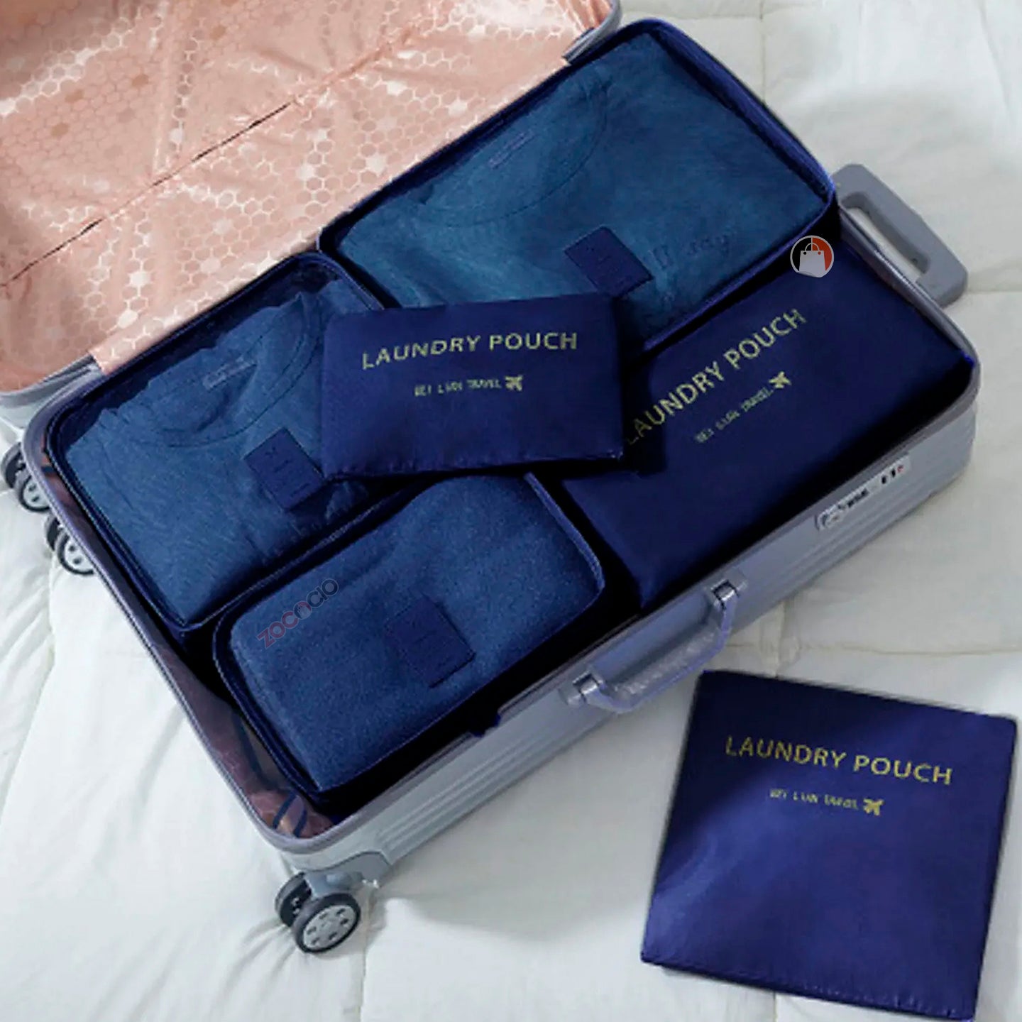 Kit Organizador Maleta Para Viaje 6 Pcs